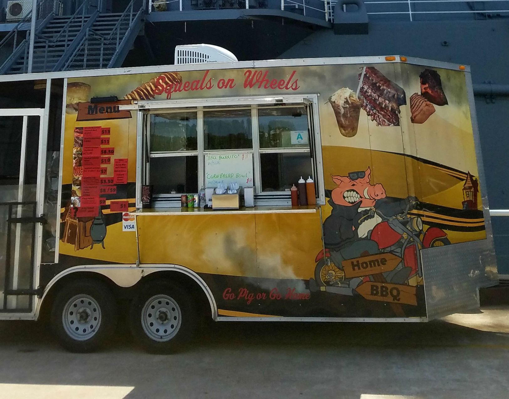 Squeals on Wheels truck